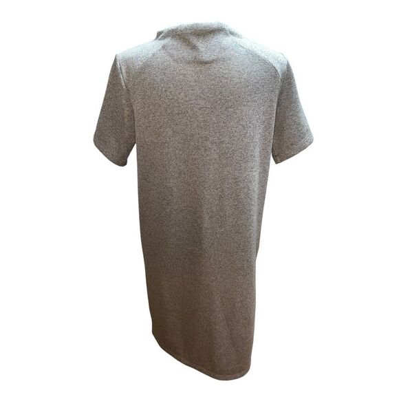 Arc'teryx Laina Mini Shift Dress Pullover Short Sleeve Mock Neck Knit Brown S - Picture 5 of 7